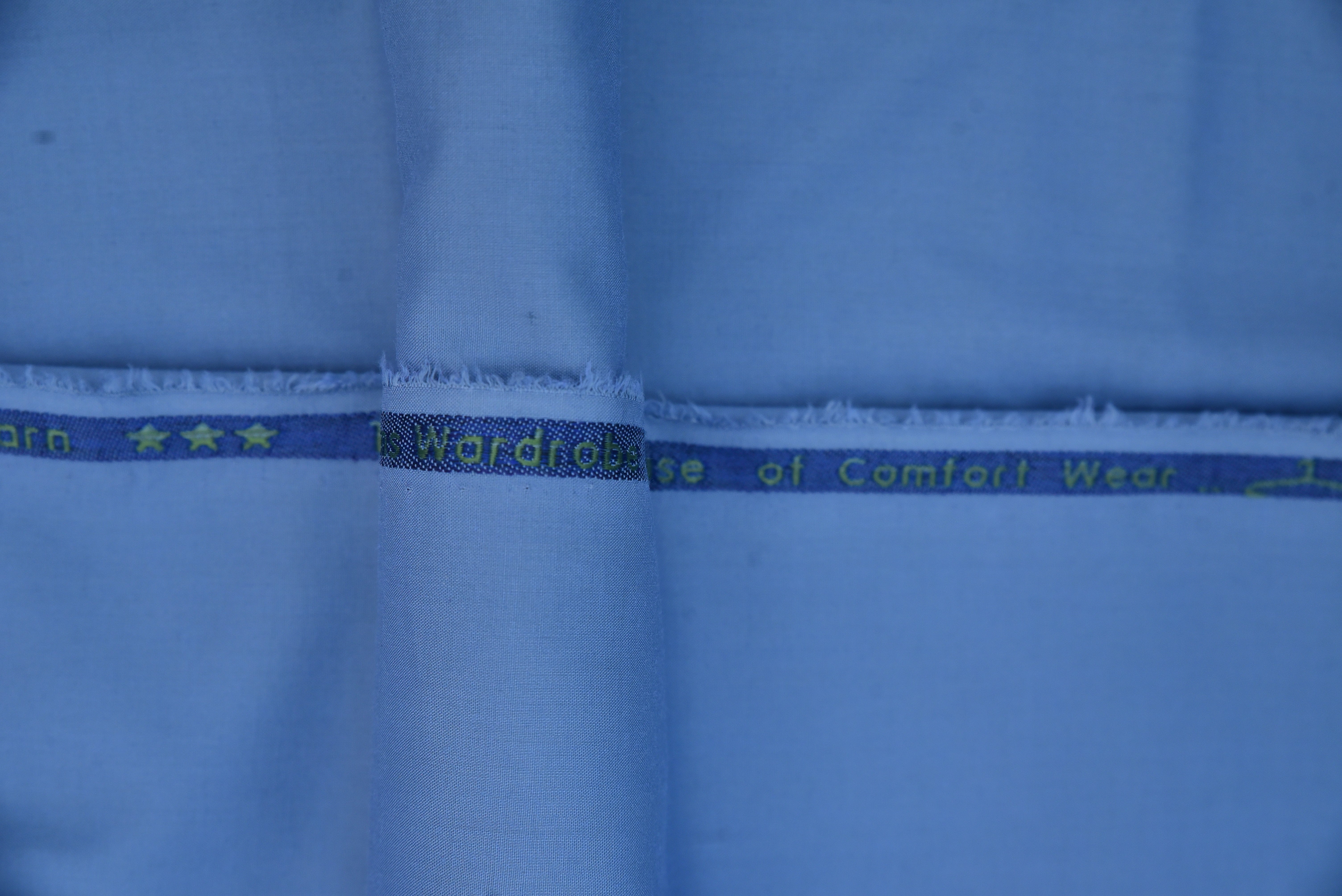 Classic Oxford Blue - Superior Men Wash & Wear Fabric